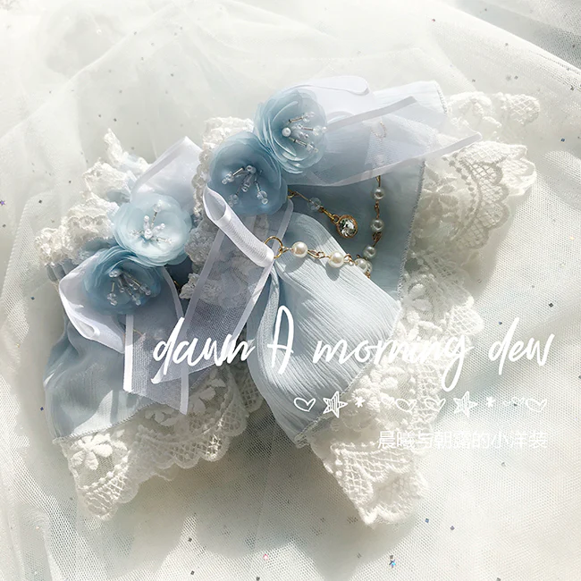 Flower Wedding Lolita Accessories Headdress Set - Image 27