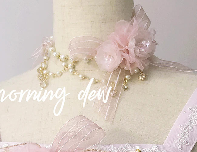 Flower Wedding Lolita Accessories Headdress Set - Image 31