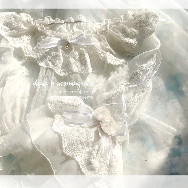 Flower Wedding Lolita Accessories Headdress Set - Image 6