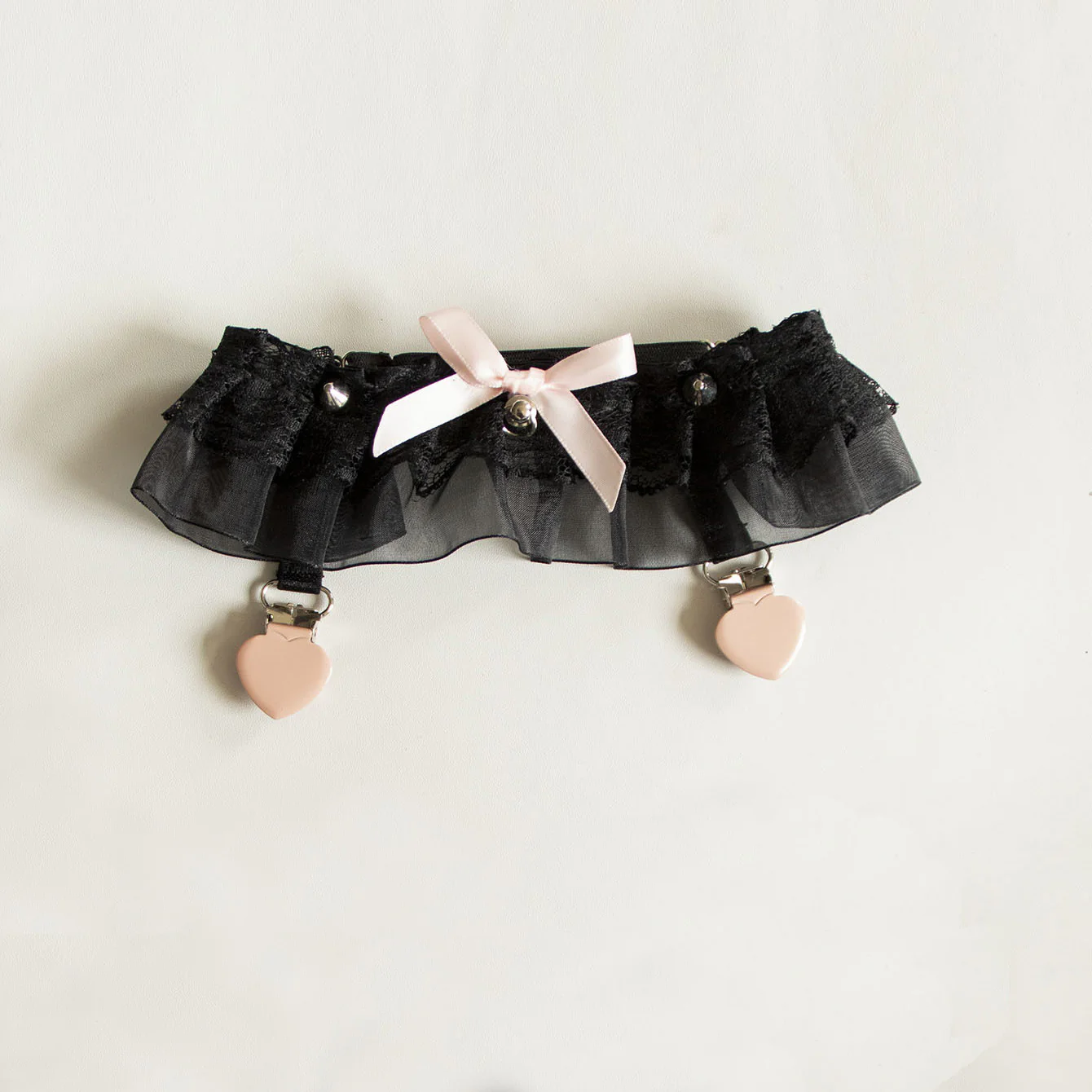 Sweet Lolita Lace Gater Stockings Clips Multicolors - Image 7