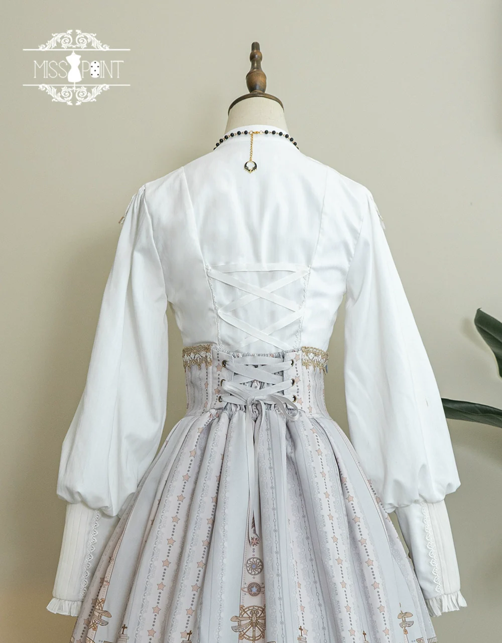 Demon Hunting Notes - Elegant Lolita Blouse Ruffled Collar - Image 42