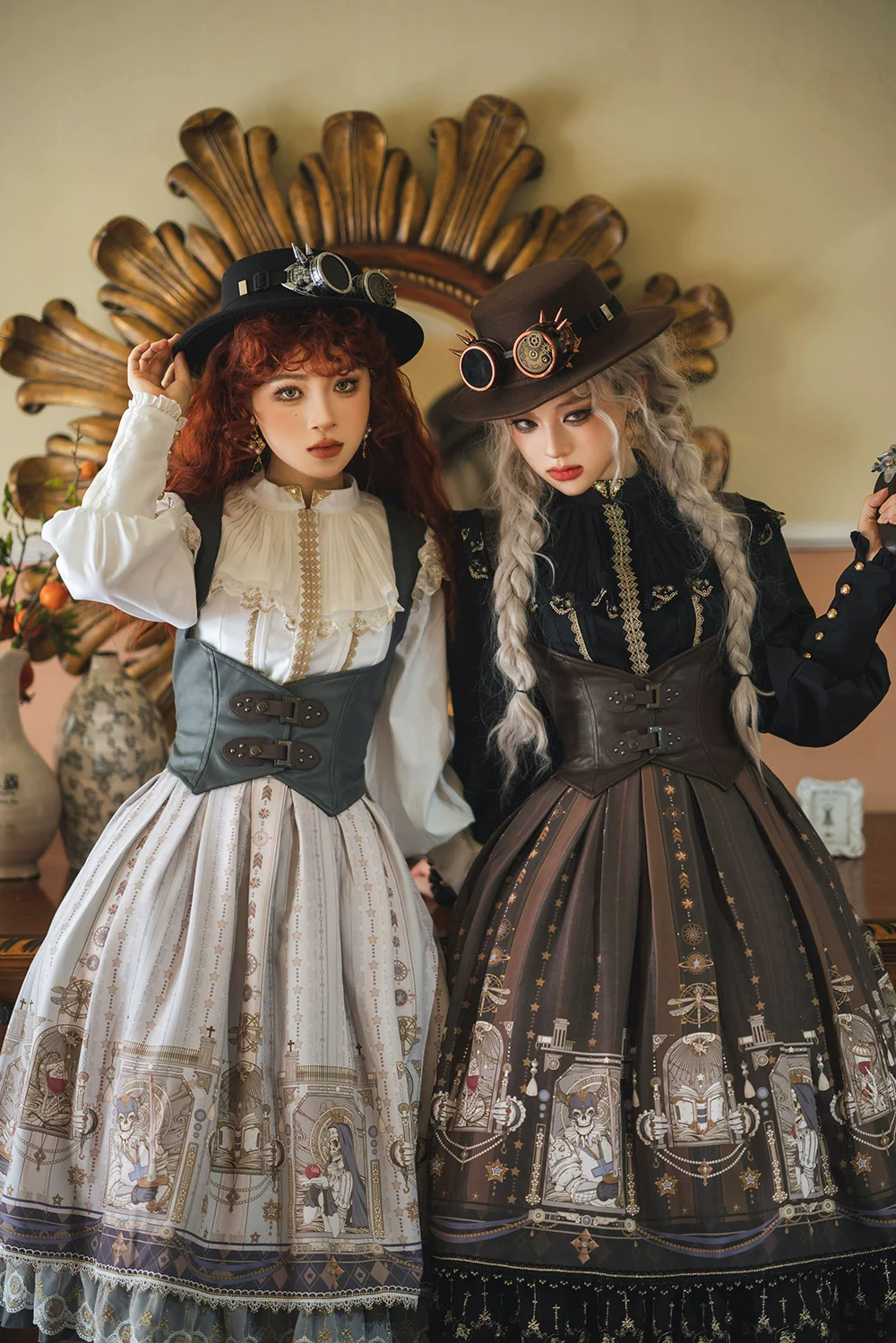 Demon Hunting Notes - Elegant Lolita Blouse Ruffled Collar - Image 9