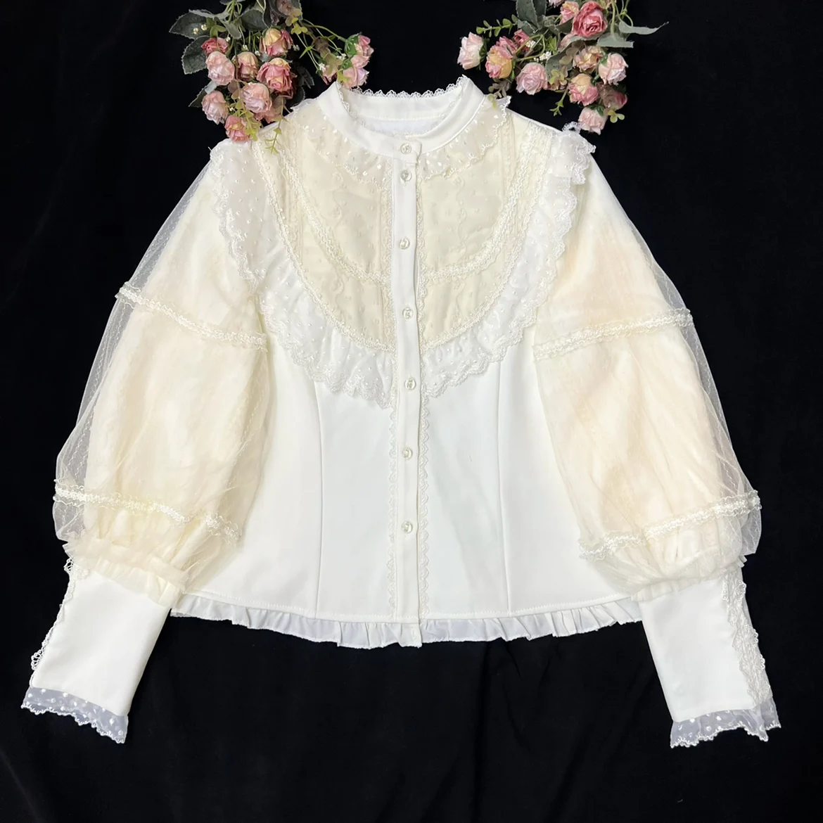 Kawaii Lolita Shirt Winter Lolita Shirt - Image 13
