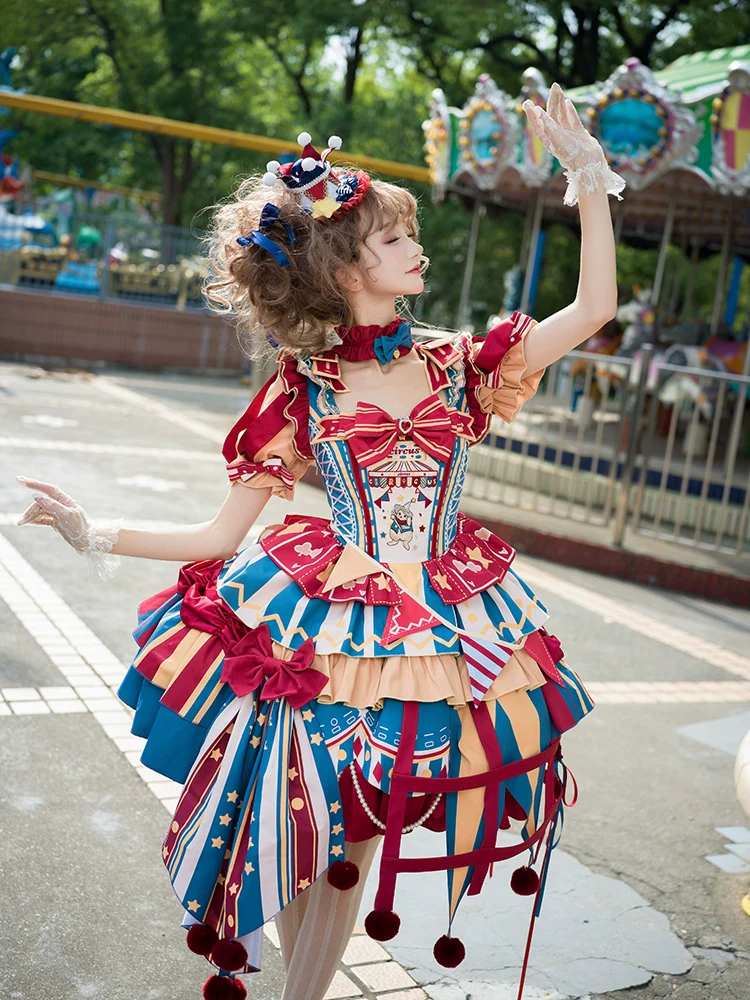 Circus Fairy Tale Opener - Doll-Like Kawaii Lolita Dress - Image 8
