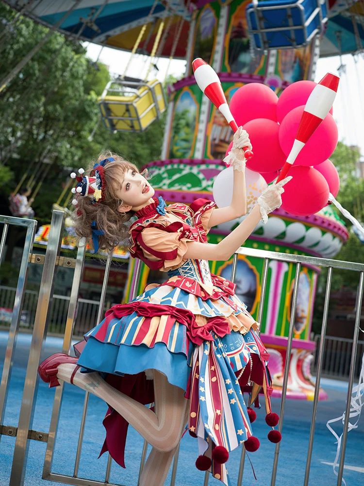 Circus Fairy Tale Opener - Doll-Like Kawaii Lolita Dress - Image 9