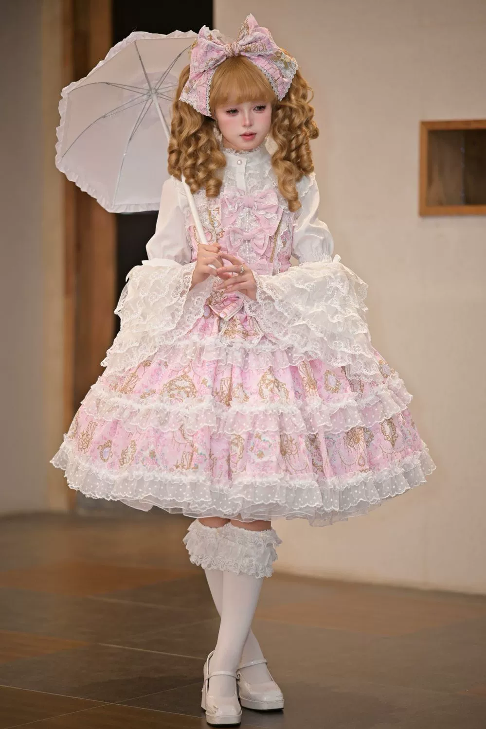 Hanguliang - Candelabra Ode - Doll-like Sweet Lolita JSK Dress, Side Zipper - Image 8