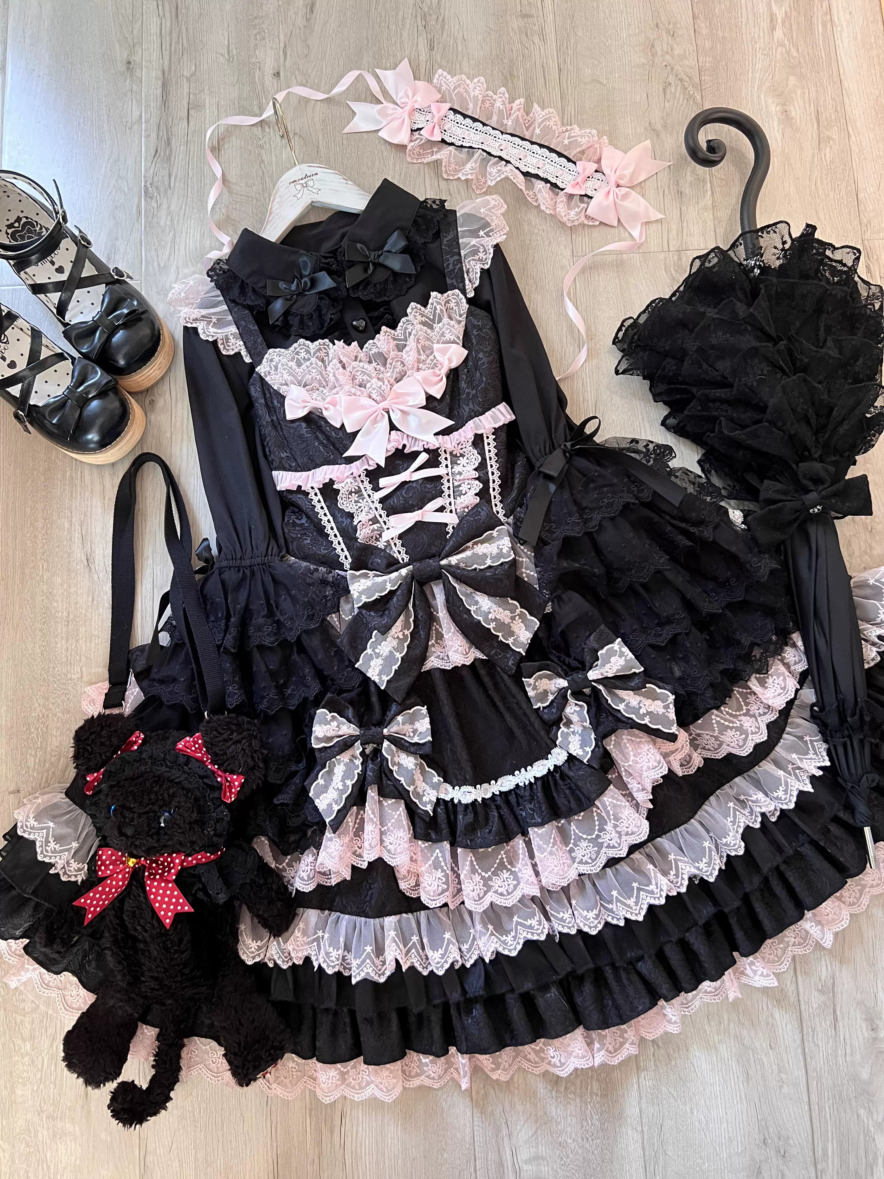Flower Ode - Doll-like Sweet Lolita Jumper Dress - Image 14