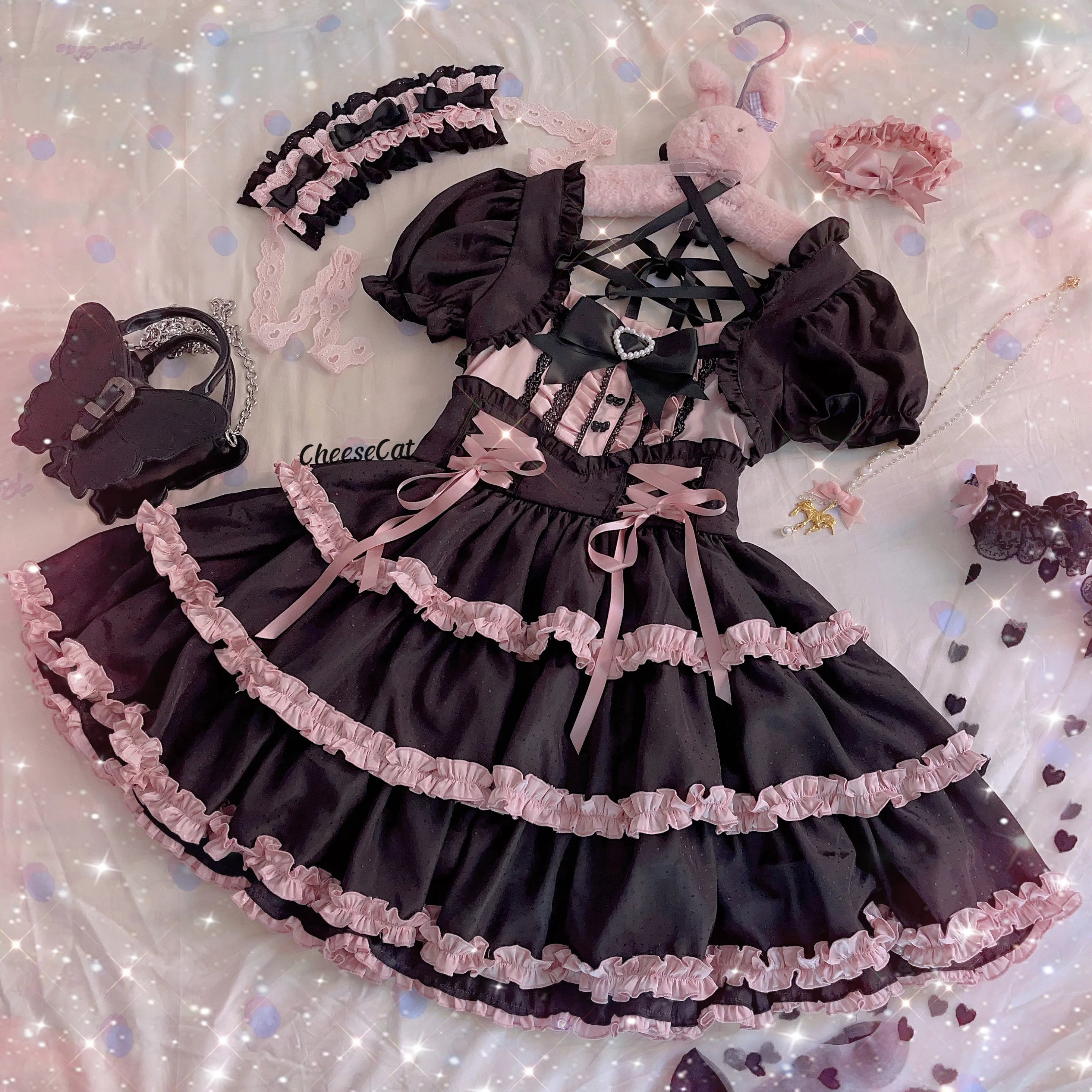Cheese Cat - Doll Lullaby Tabby Cat Cotton Lolita Headdress - Image 23