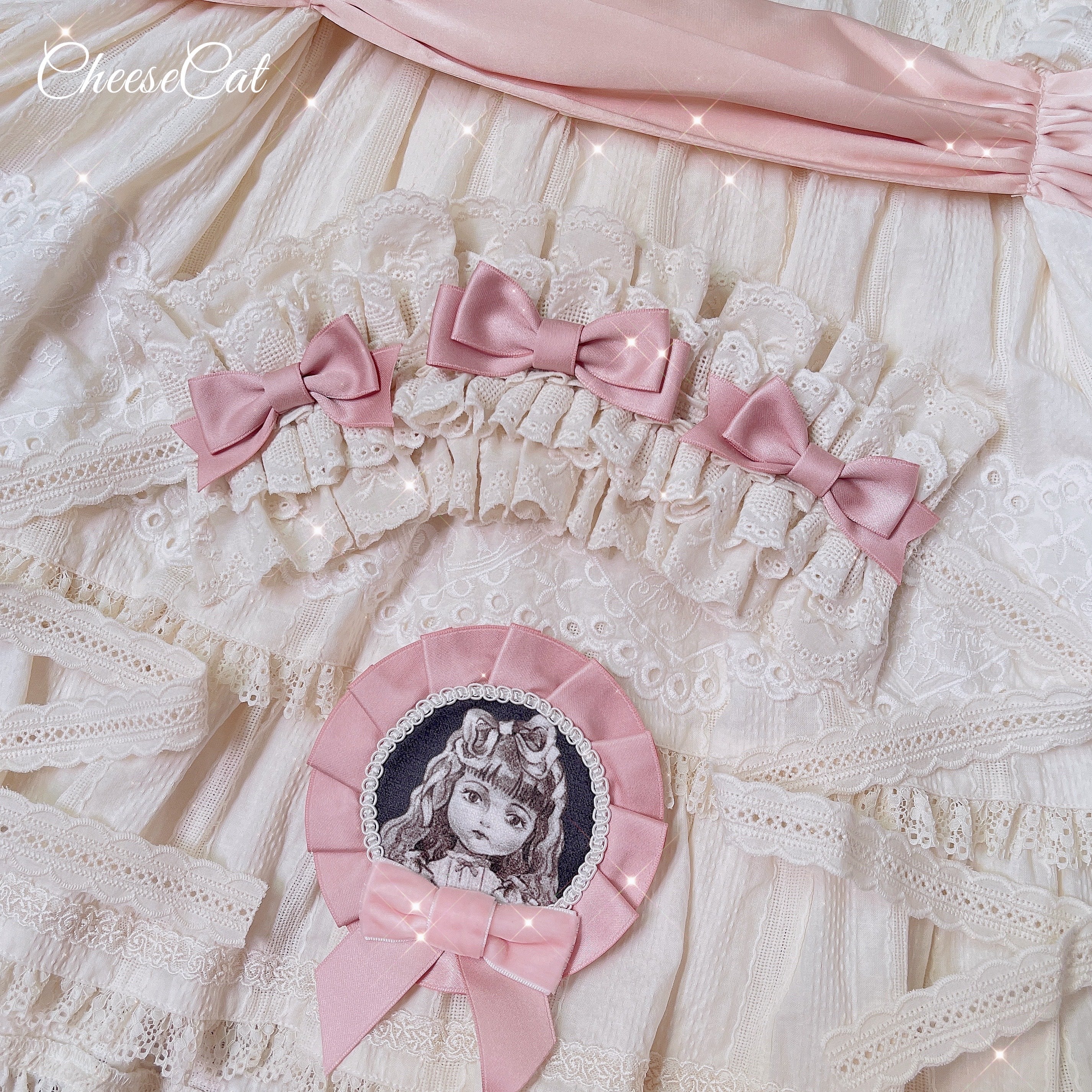 Cheese Cat - Doll Lullaby Tabby Cat Cotton Lolita Headdress - Image 43