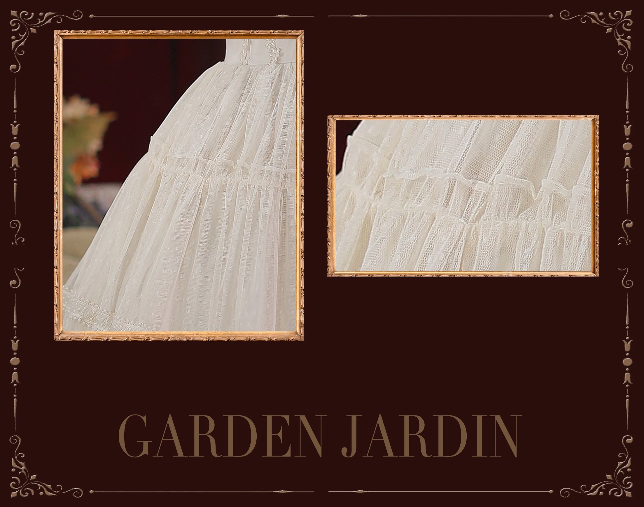 Dream Bouquet - Elegant Sweet Lolita Skirt - Image 6