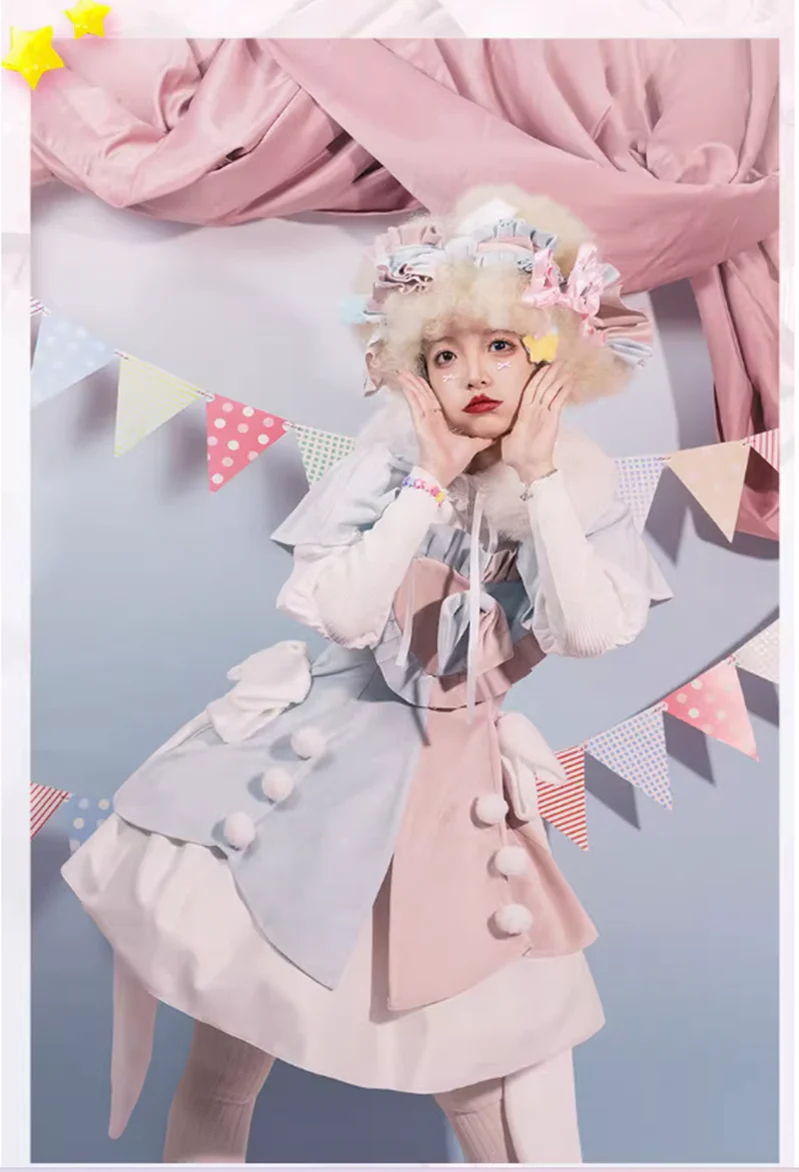 Daydream Whisper - Plus Size Cute Sweet Making Wish Lolita JSK - Image 19