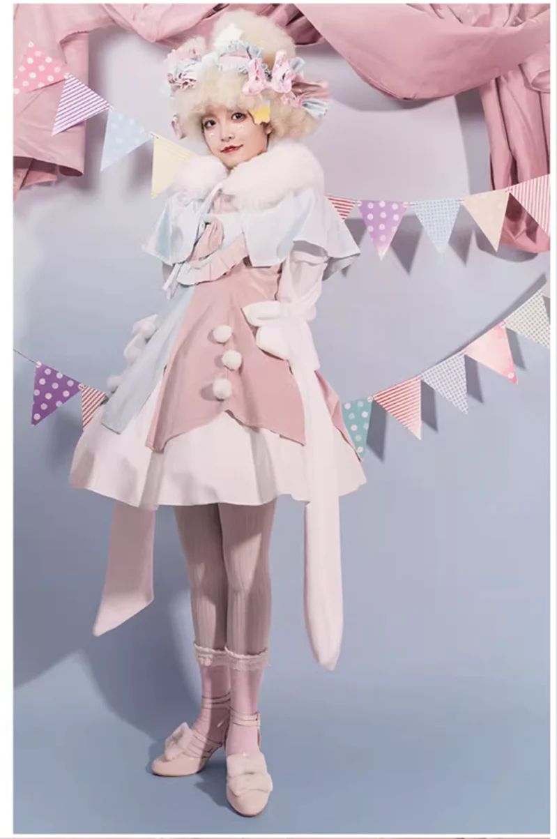 Daydream Whisper - Plus Size Cute Sweet Making Wish Lolita JSK - Image 24