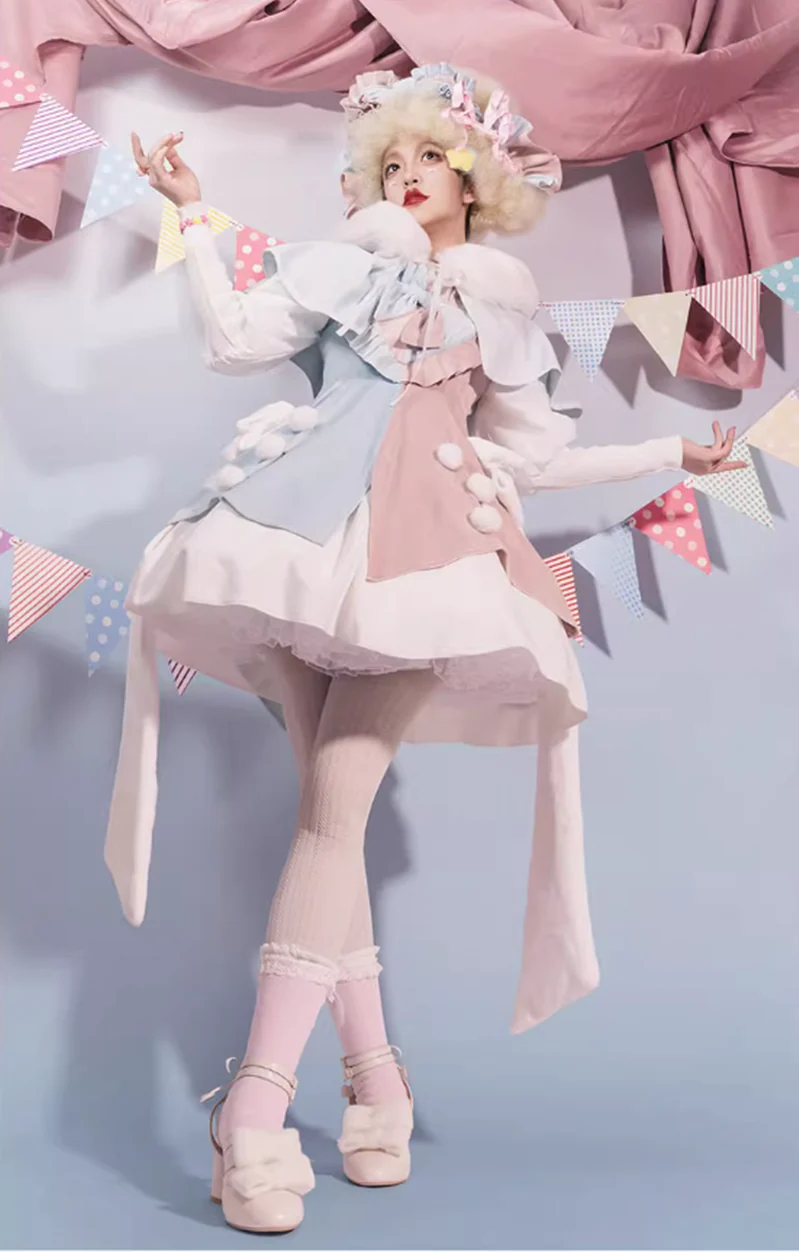 Daydream Whisper - Plus Size Cute Sweet Making Wish Lolita JSK - Image 29