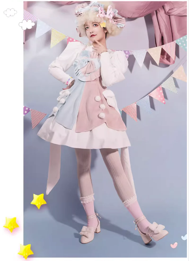 Daydream Whisper - Plus Size Cute Sweet Making Wish Lolita JSK - Image 30