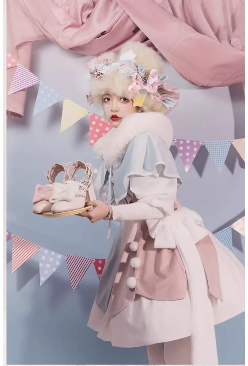 Daydream Whisper - Plus Size Cute Sweet Making Wish Lolita JSK - Image 31