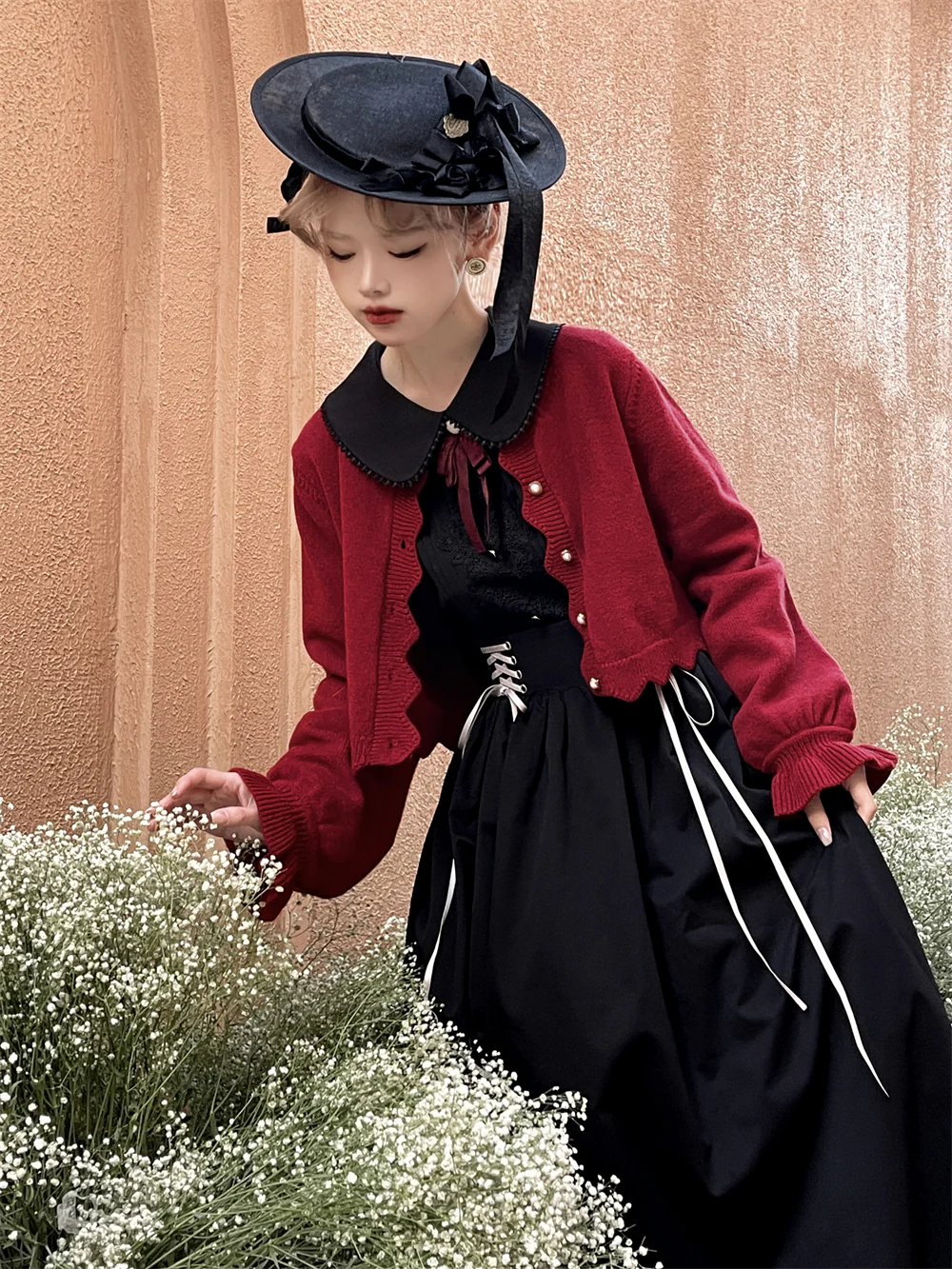 Countess's Autumn Tour - Retro Lolita Embroidery Long SK - Image 32