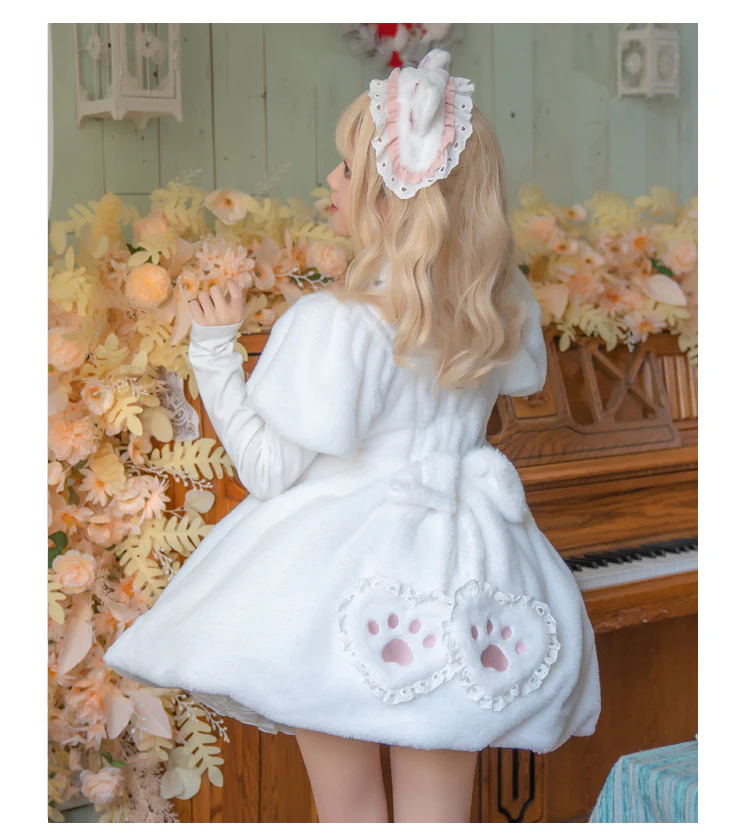 Cat Planet - Kawaii Lolita Winter Thicken OP - Image 14