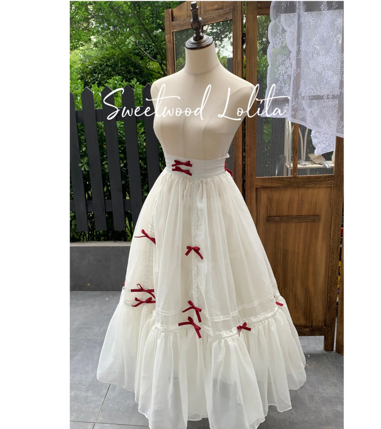 Elegant Floral Sweet Lolita OP Corset Accessory - Image 19
