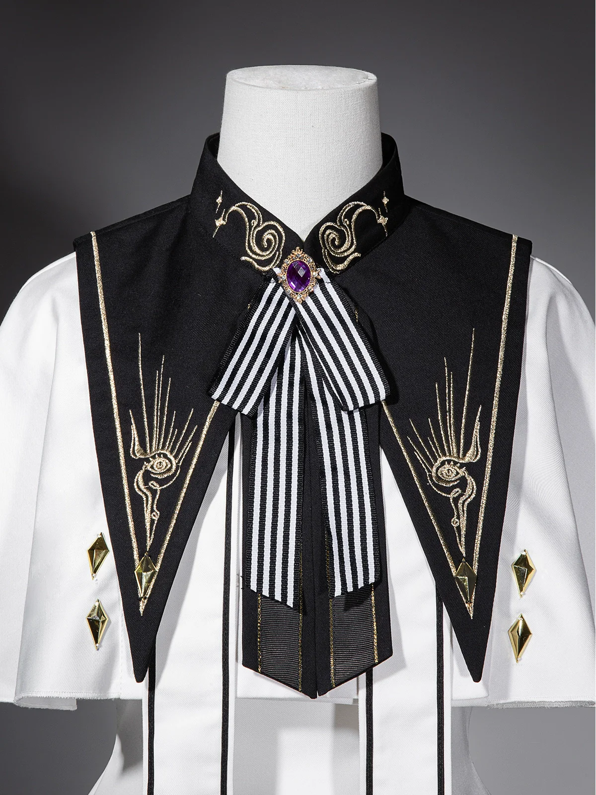 Eye of Truth - Elegant Gothic Lolita Dress Suit With Embroidery - Image 10