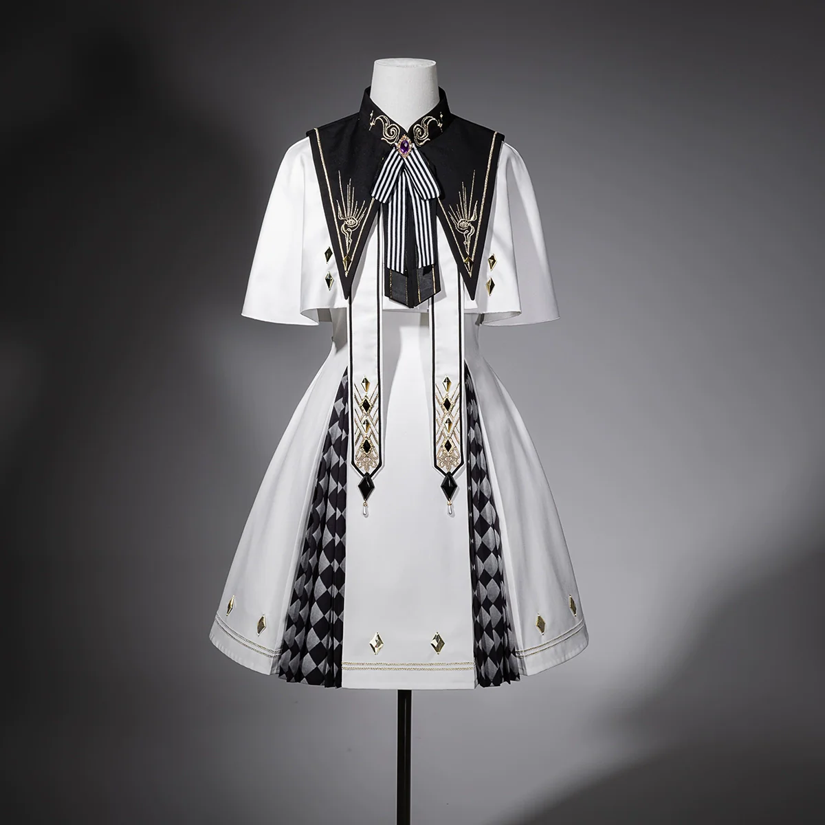 Eye of Truth - Elegant Gothic Lolita Dress Suit With Embroidery - Image 14