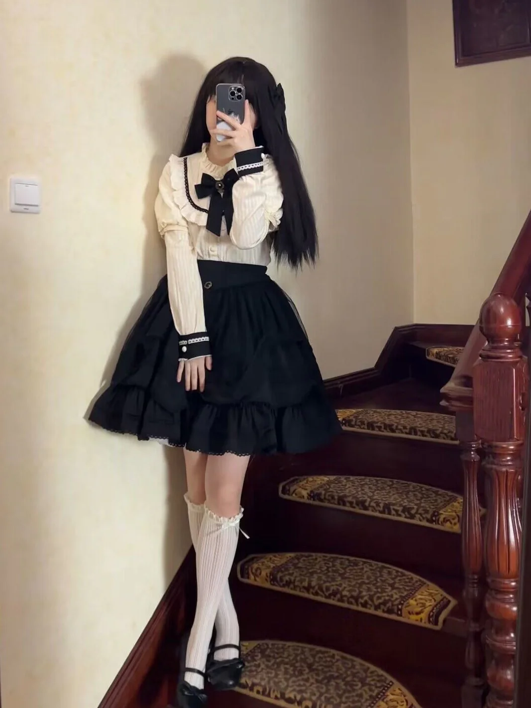 Rich Girl - Elegant Lolita Blouse and Skirt - Image 15