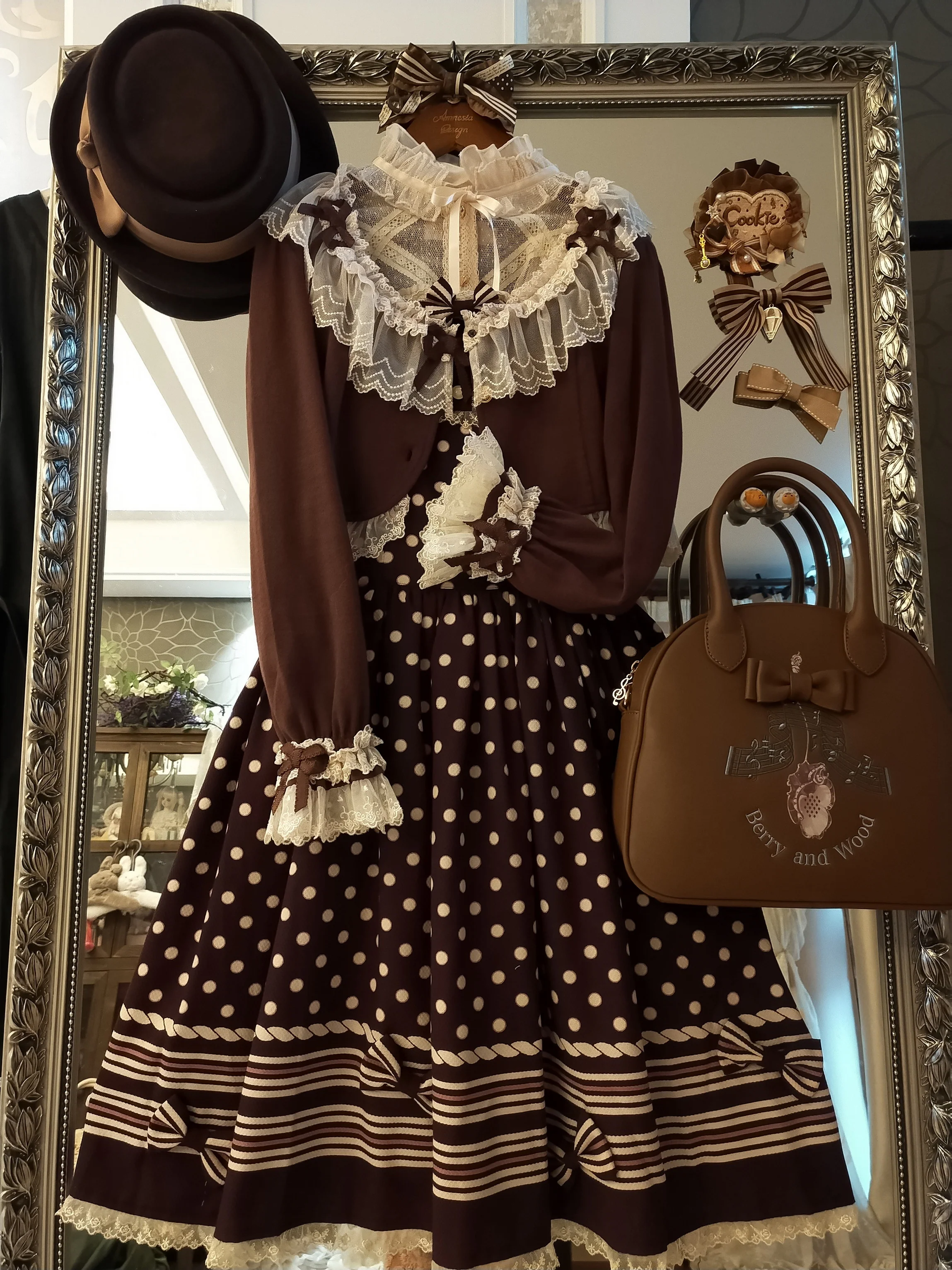 Prelude - Elegant Lolita Bolero Jacket with Lace Ruffle Frill - Image 65