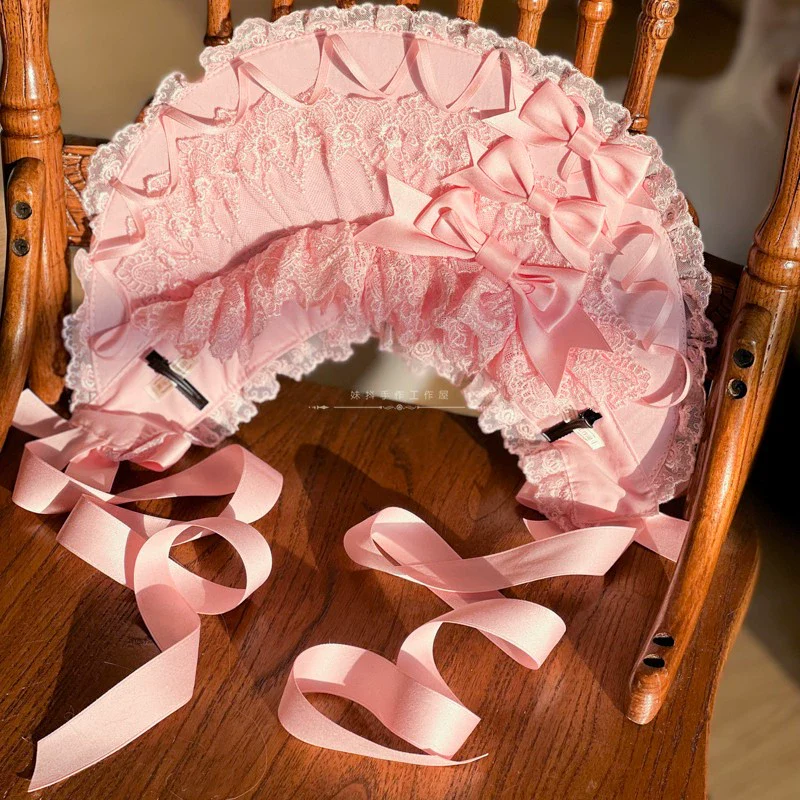 Elegant Lolita Bonnet Velvet Lolita Hat - Image 13