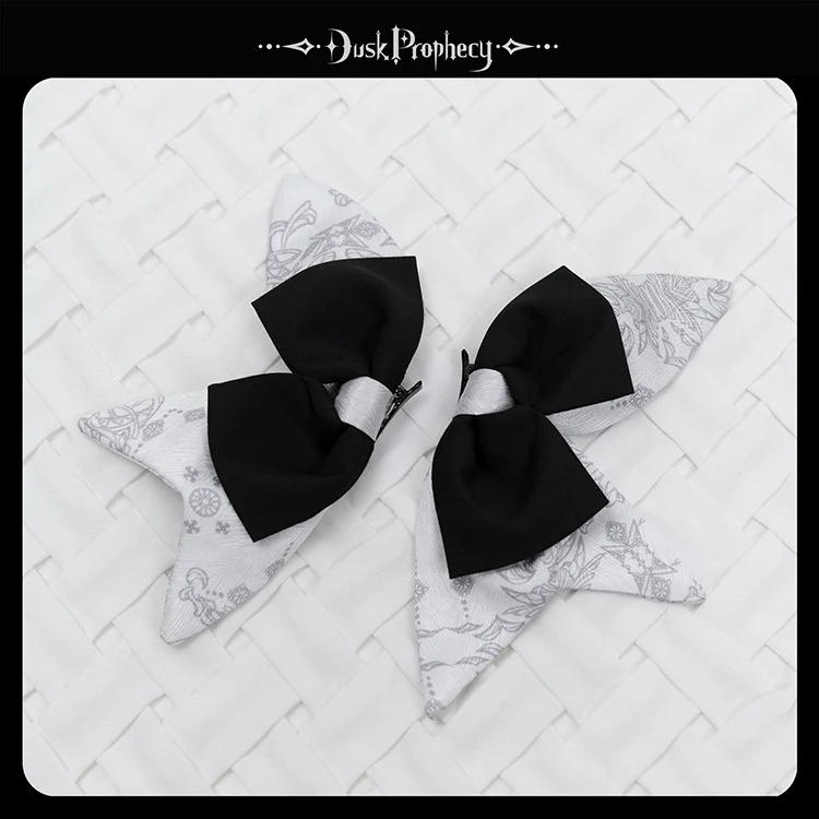 DuskProphecy - Coccyx - Elegant Lolita Hair Accessories Set Multicolors - Image 16