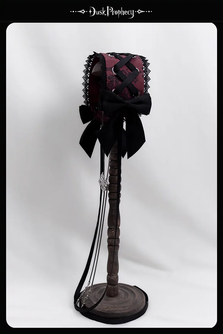 DuskProphecy - Coccyx - Elegant Lolita Hair Accessories Set Multicolors - Image 34