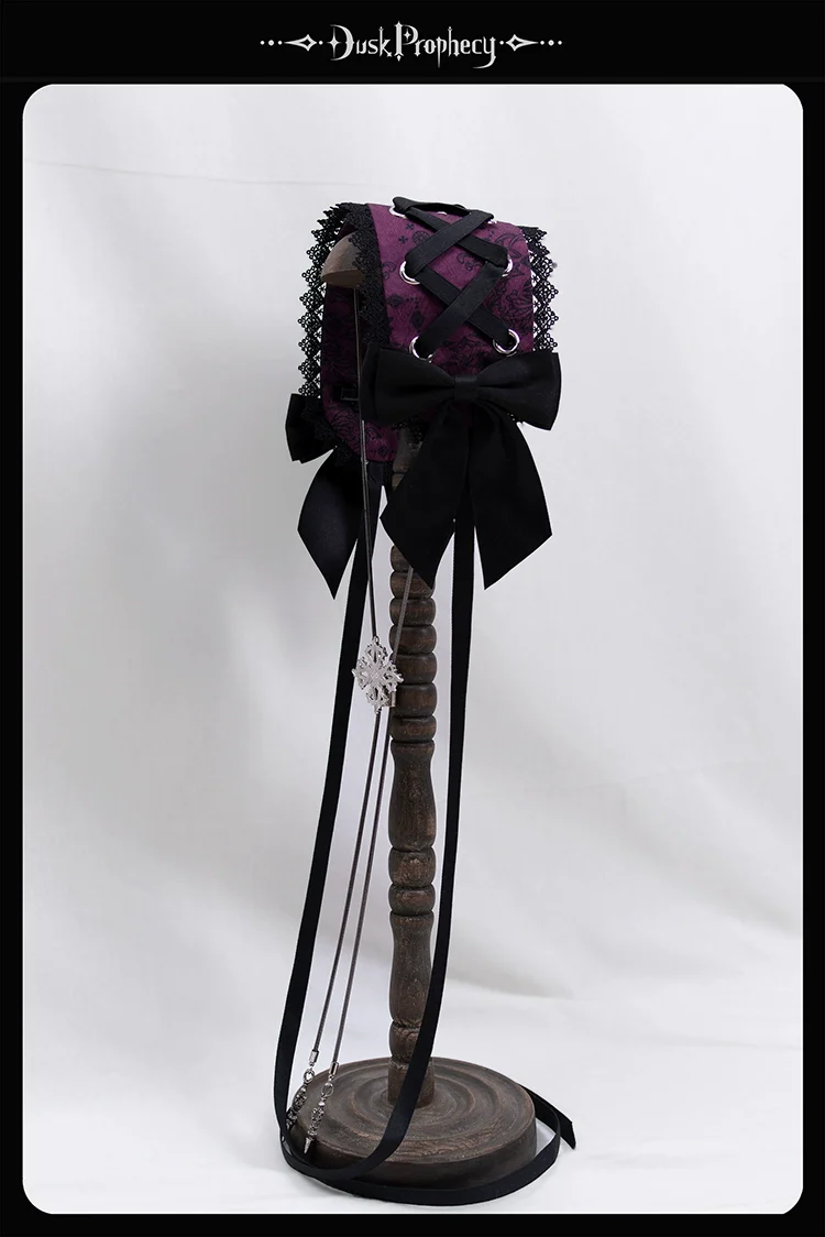 DuskProphecy - Coccyx - Elegant Lolita Hair Accessories Set Multicolors - Image 35