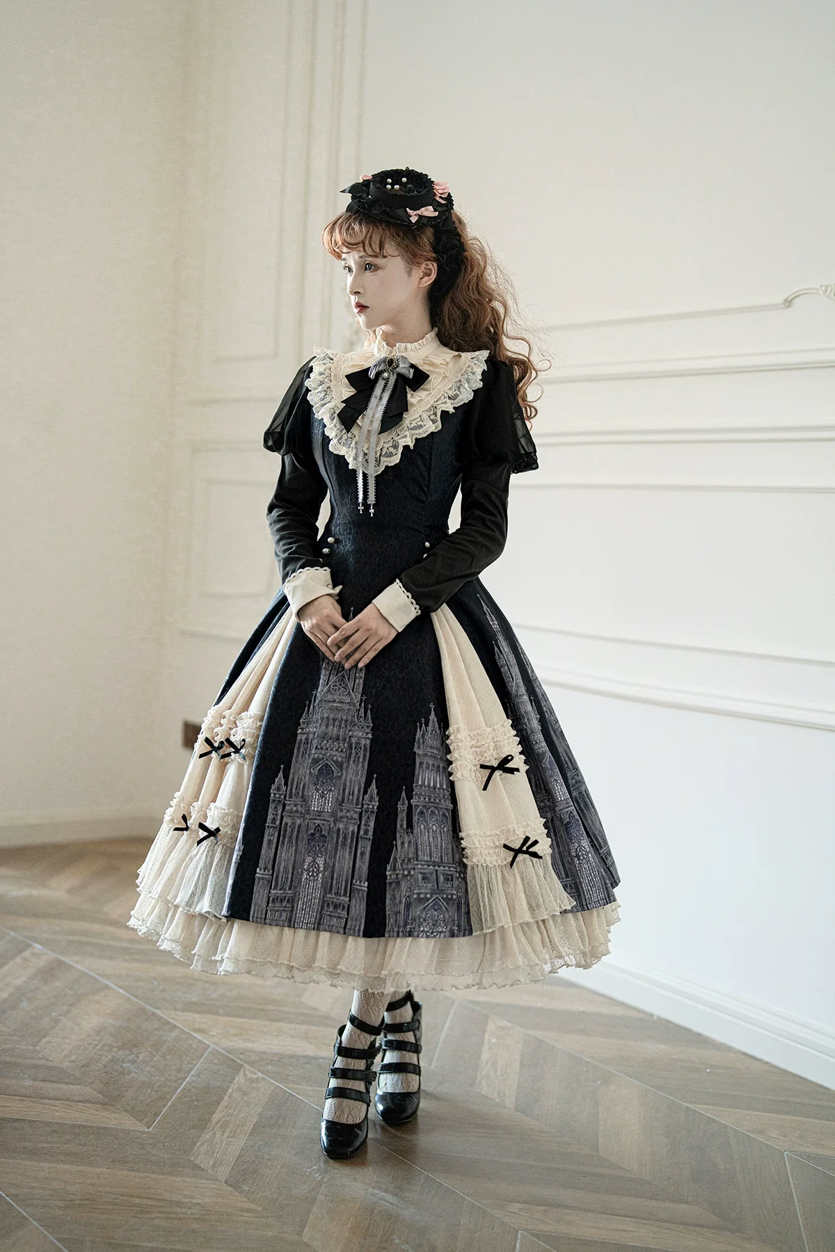 Church Bell - Elegant Lolita OP Dress Long Sleeve Spring Autumn - Image 13