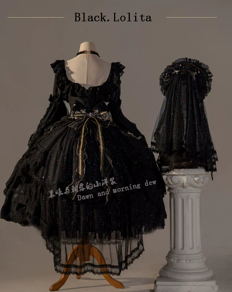 Elegant Lolita OP Dress Sunrise Elf Long Dress - Image 34