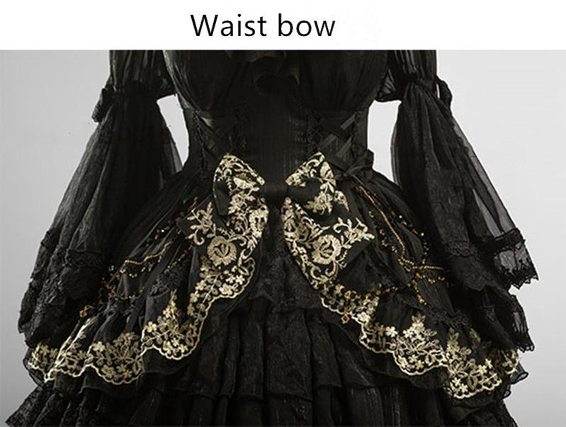 Elegant Lolita OP Dress Sunrise Elf Long Dress - Image 36