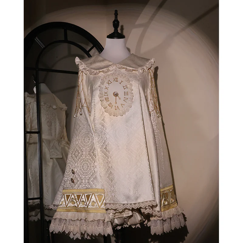 LizBird - Reincarnation of Time - Elegant Lolita OP Set with Waist-Cinching and A-Line Styles - Image 2