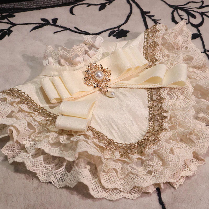 LizBird - Reincarnation of Time - Elegant Lolita OP Set with Waist-Cinching and A-Line Styles - Image 9