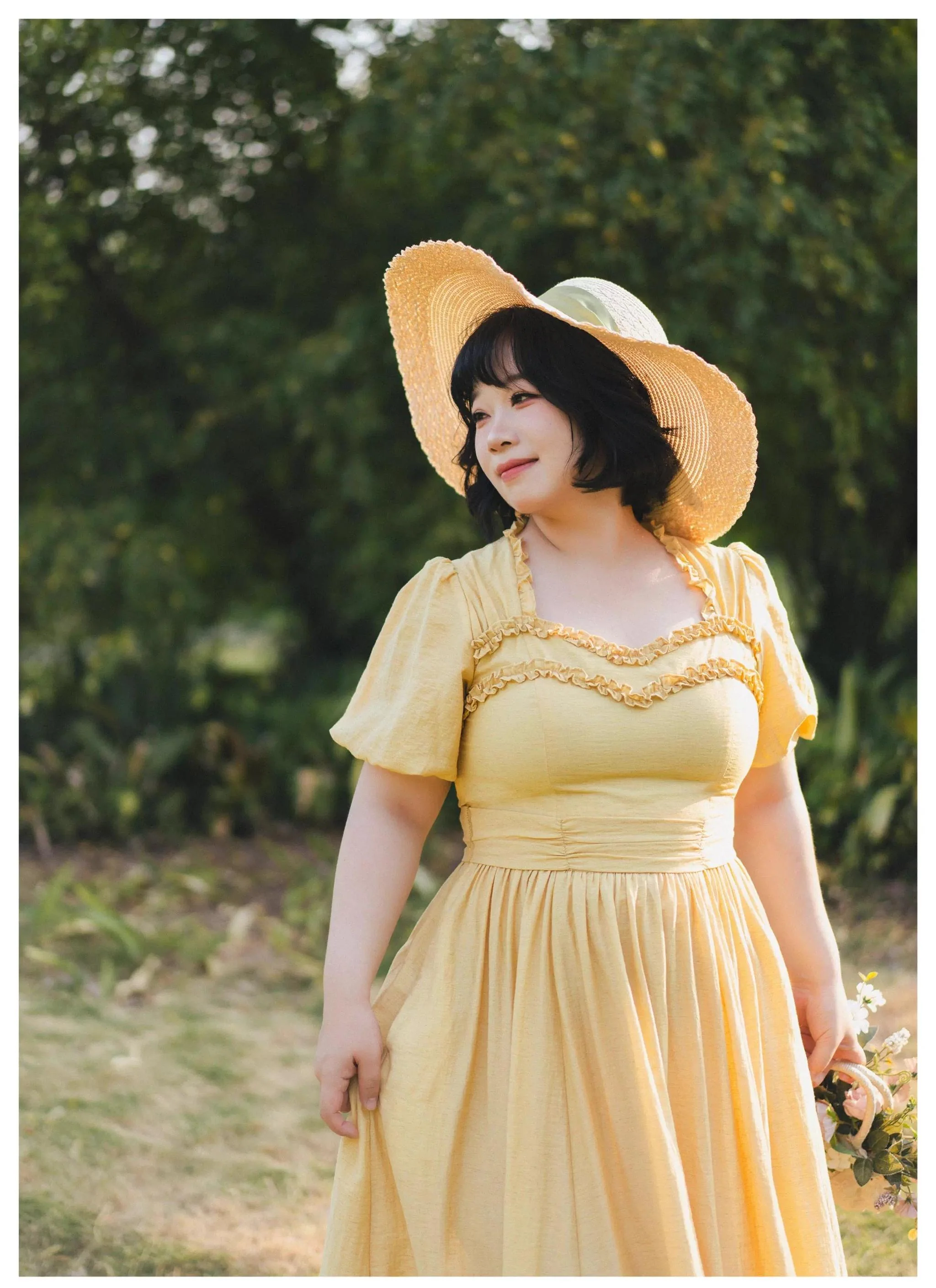 Forest Pastoral - Elegant Lolita Square Neck Long OP - Image 12