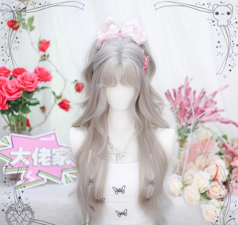 Dalao Home - Moon Sinking - Elegant Lolita Wigs Long Curly Griege Wigs - Image 7