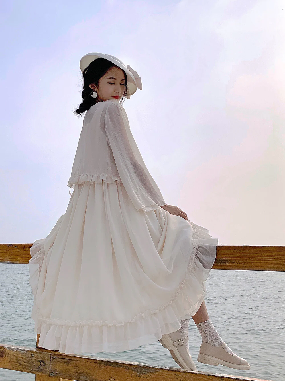 Miss point - Rhine Riverside - Summer Lolita Cardigan - Image 31