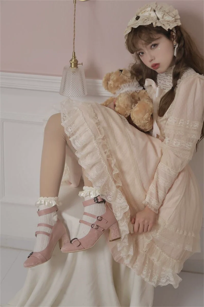 MR.Qiutian - Velia - Elegent Lolita Shoes CLA Thick Heel Shoes - Image 12