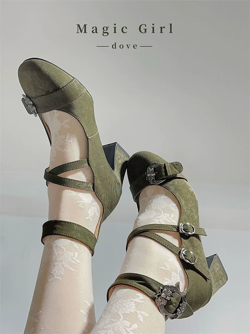 MR.Qiutian - Velia - Elegent Lolita Shoes CLA Thick Heel Shoes - Image 34