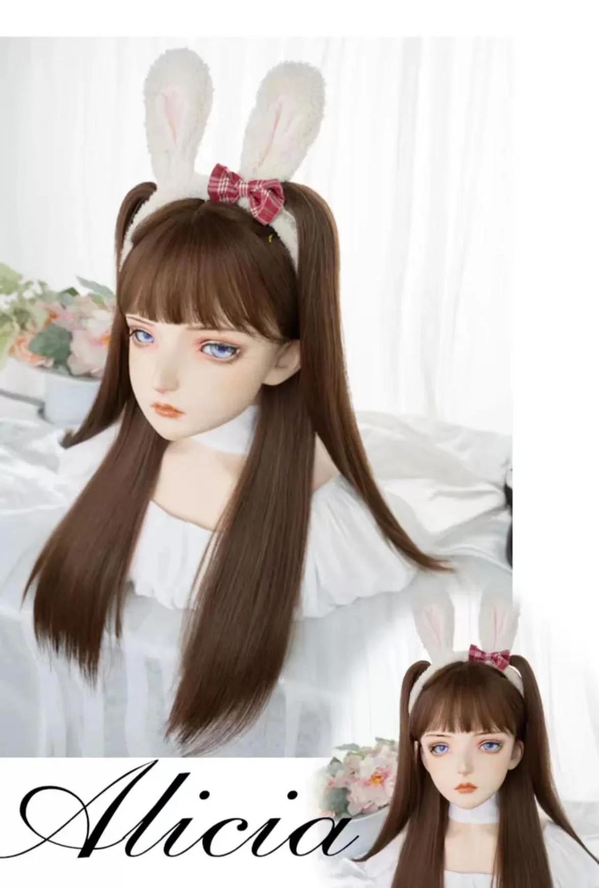 Alicegarden - Elegent Lolita Wig Long Straight Wigs - Image 16