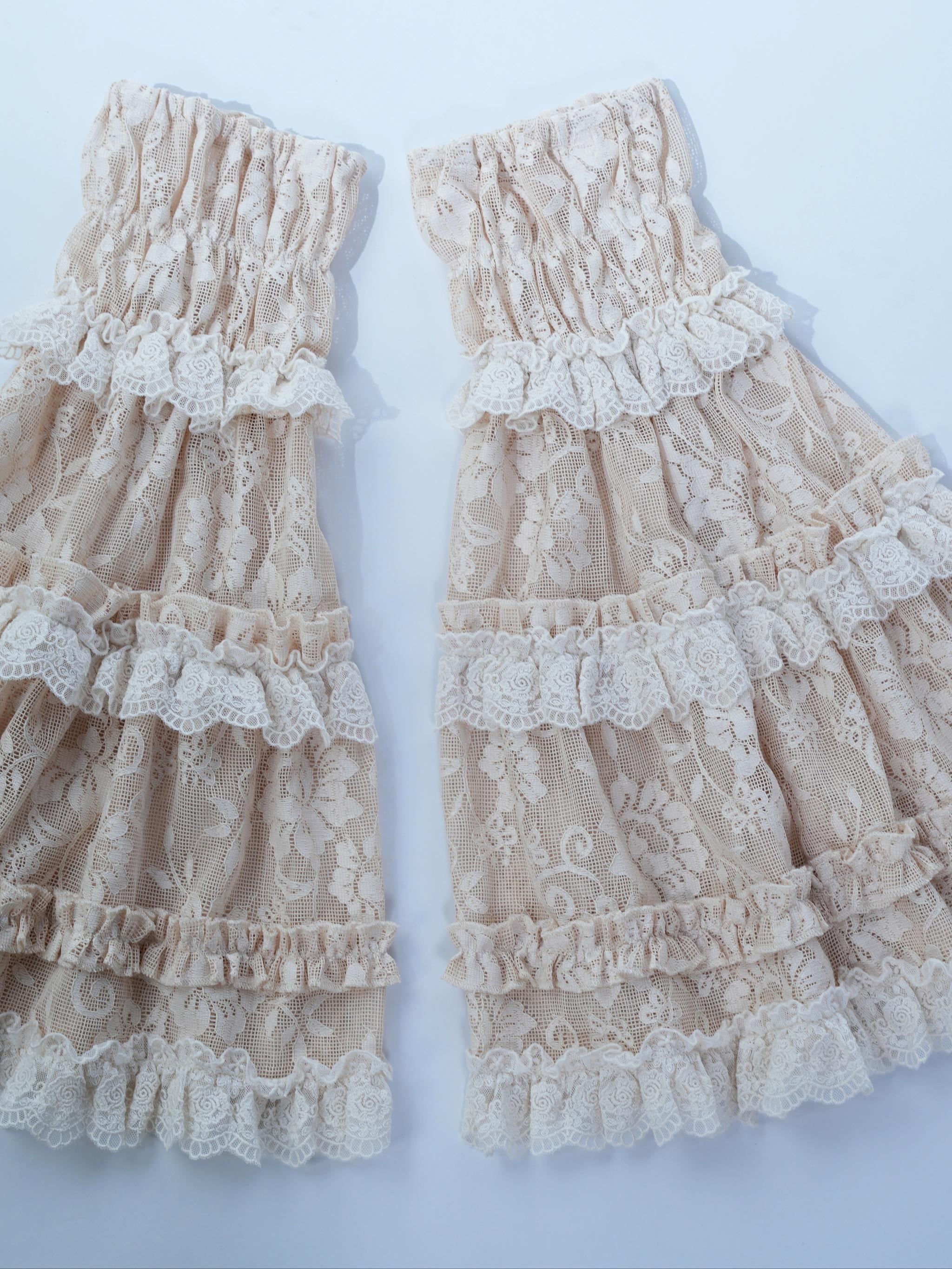 Amber Realm - Dream Strings - Embroidered Classic Lolita OP Dress, Princess Sleeves - Image 37