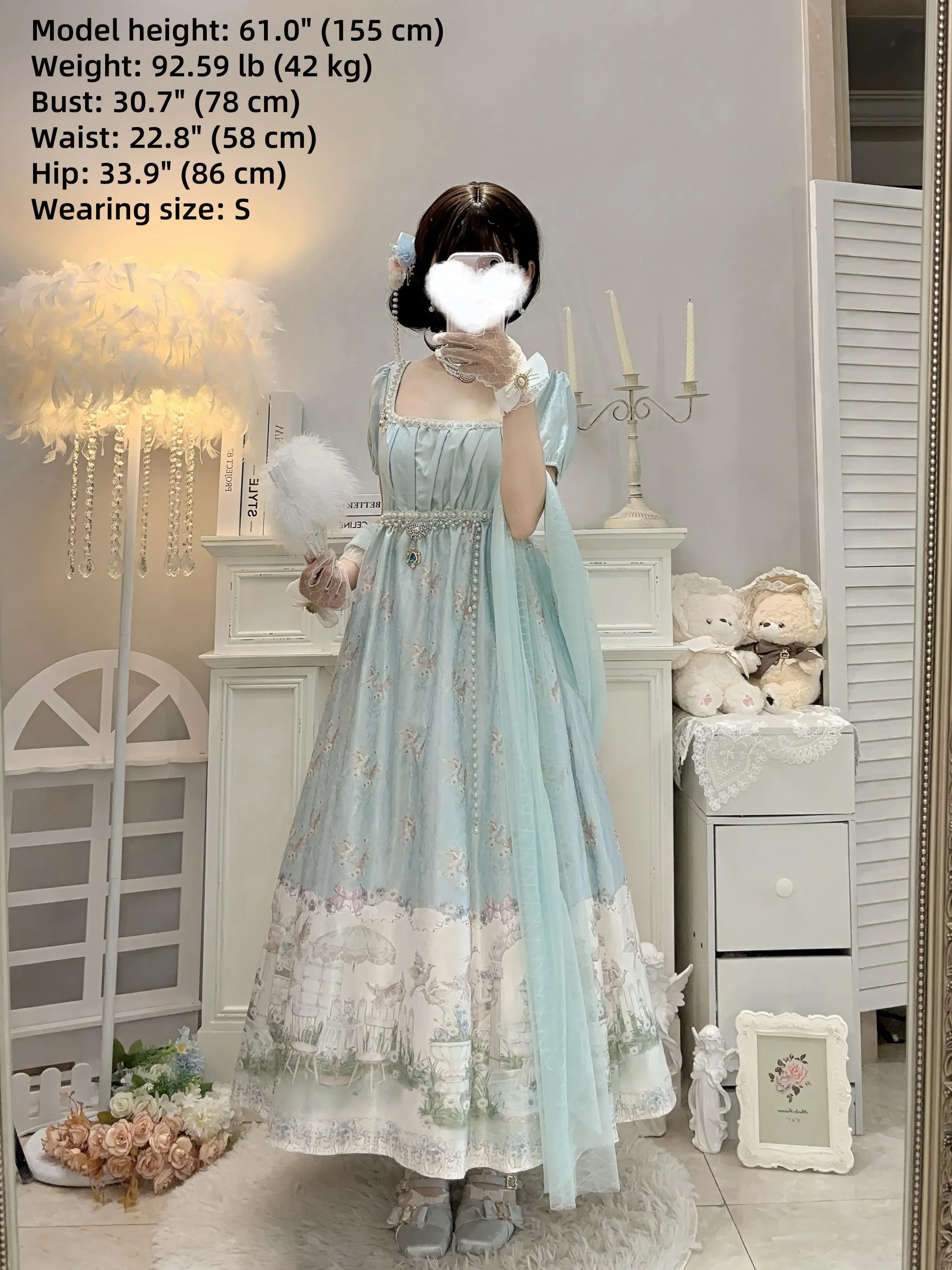 MeowMeow - Nayi Spring - Empire Waist Elegant Lolita OP Dress - Image 9