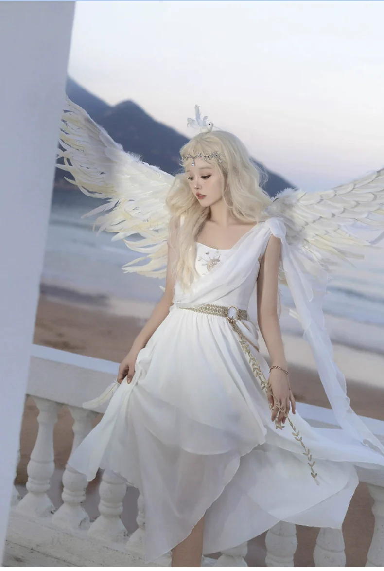 Eternal Island of Girls - Lolita Tethys Tears Greek JSK Dress - Image 15
