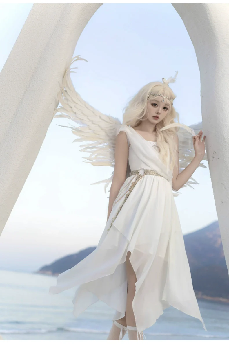 Eternal Island of Girls - Lolita Tethys Tears Greek JSK Dress - Image 16