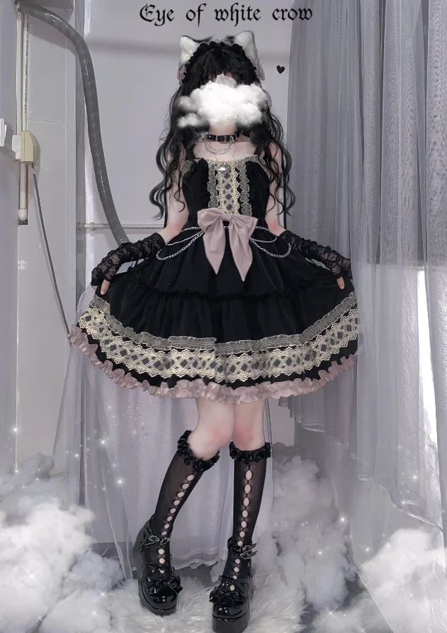 Eye of White Crow - Dairy Lolita Dress Hot Girl JSK - Image 10