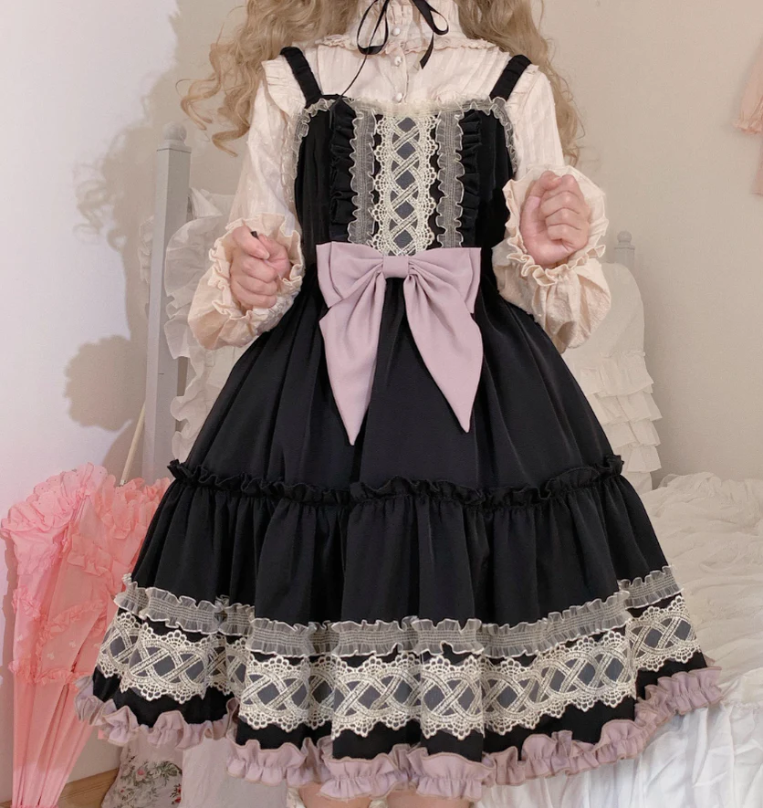 Eye of White Crow - Dairy Lolita Dress Hot Girl JSK - Image 17