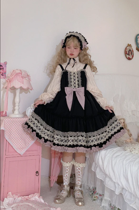 Eye of White Crow - Dairy Lolita Dress Hot Girl JSK - Image 18