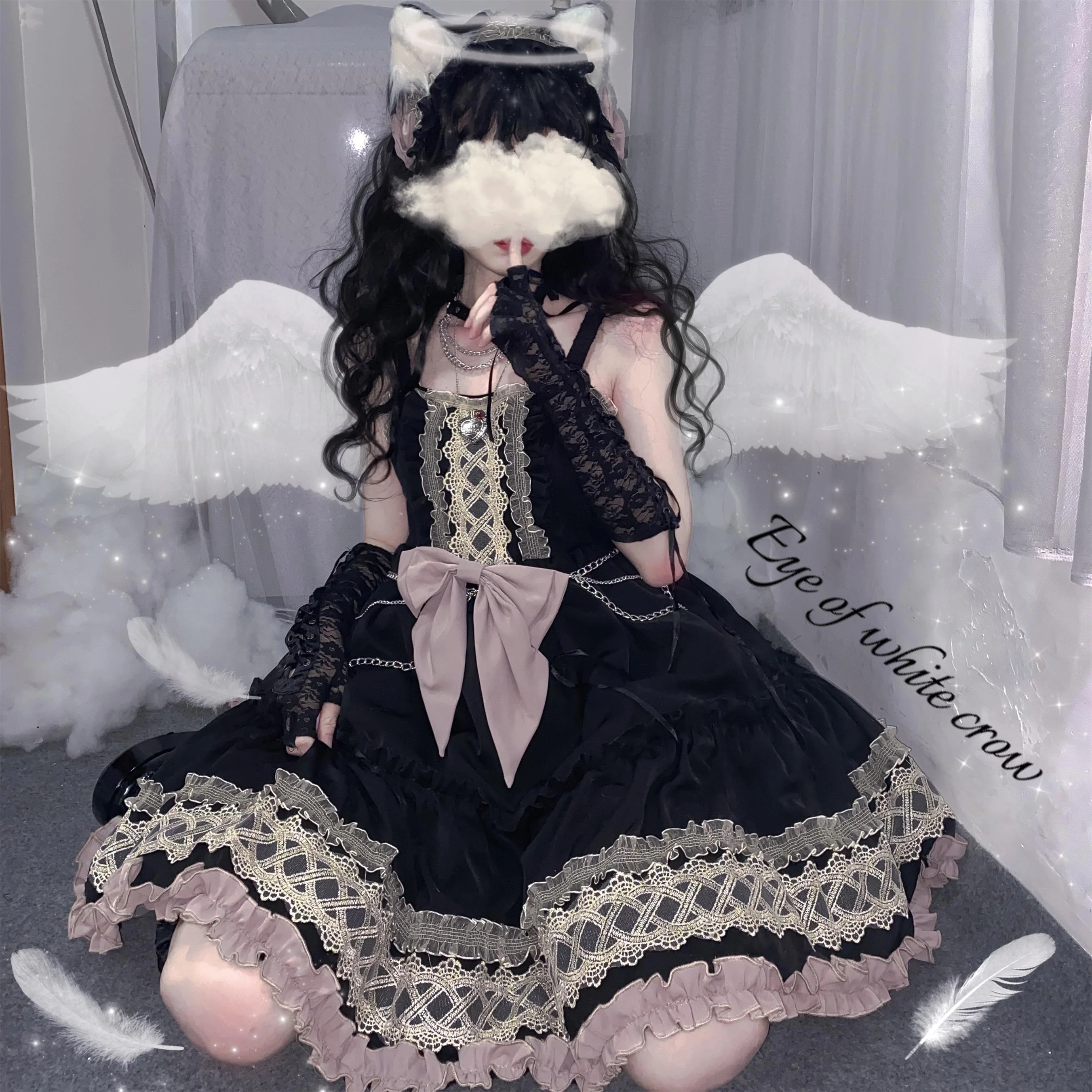 Eye of White Crow - Dairy Lolita Dress Hot Girl JSK - Image 6