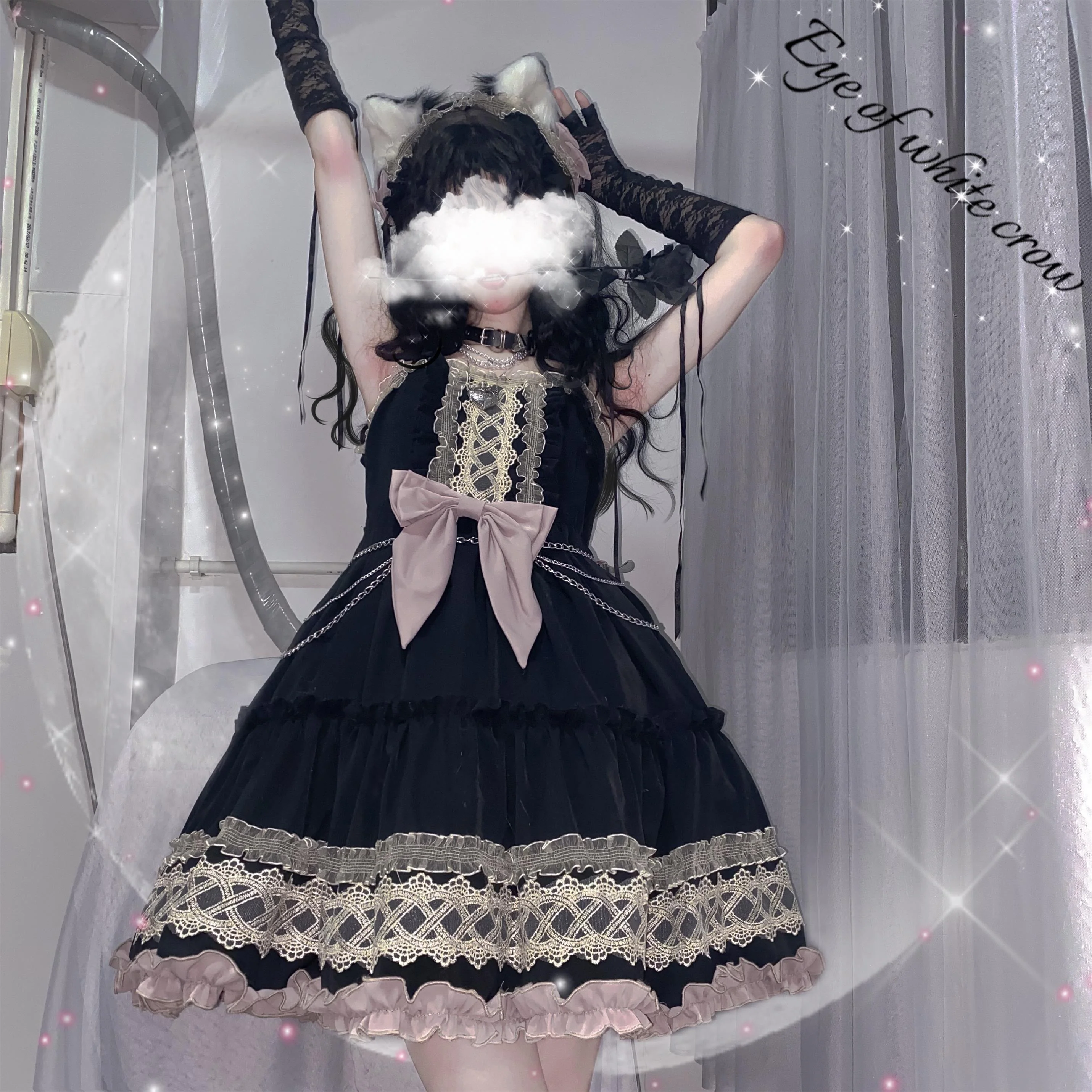 Eye of White Crow - Dairy Lolita Dress Hot Girl JSK - Image 8